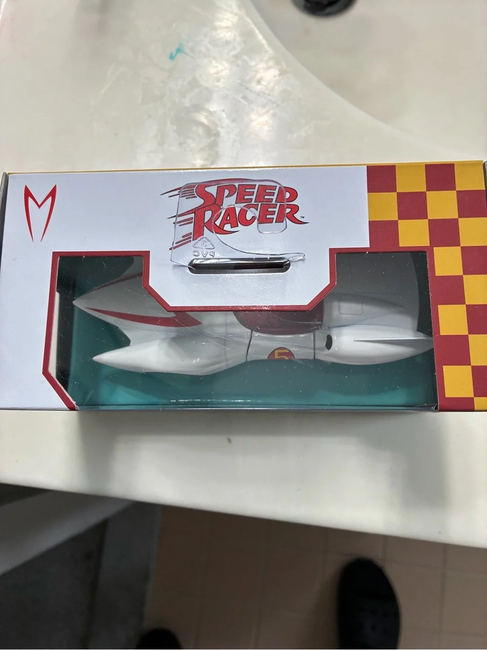 New In Box Jada Toys Speed Racer Mach 5 1:32 scale diecast model car.